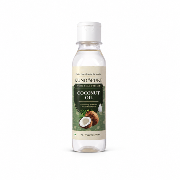 200ml Wood Cold-Pressed Coconut Oil