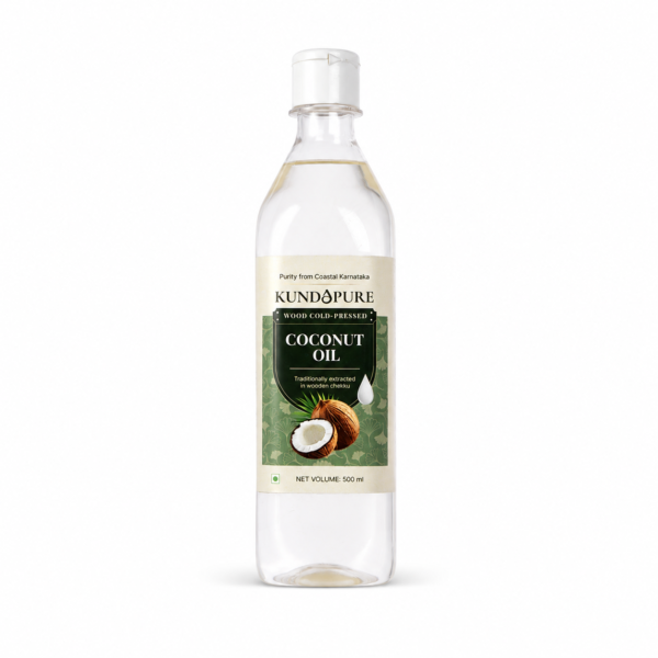500ml Wood Cold-Pressed Coconut Oil